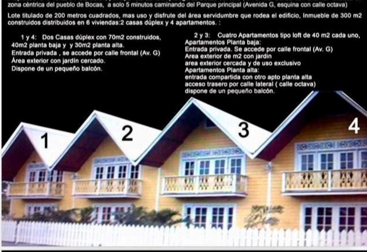 Yellow Houses Bocas بوكاس تاون المظهر الخارجي الصورة
